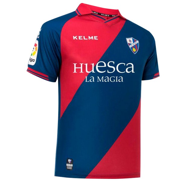 Camiseta Huesca Replica Primera Ropa 2018/19 Azul Rojo